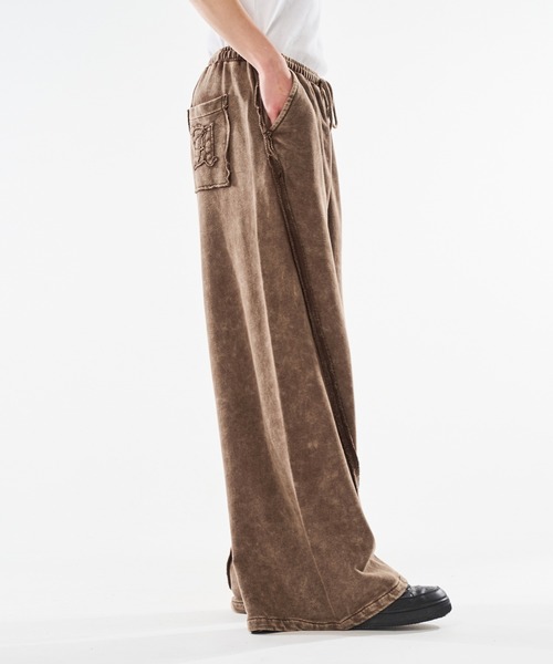 kutir(クティール)の「VINTAGE LIKE BAGGY SWEAT PANTS/ヴィンテージライクバギースウェットパンツ(スウェットパンツ・メンズ・グレー/レッド/ブルー/ブラウン/ブラック・SMALL/MEDIUM/LARGE)」の13枚目の写真