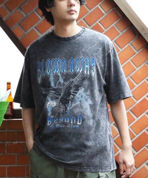 ８(eight)（エイト）の「グランジ加工ロックＴシャツ（Tシャツ/カットソー・メンズ・ブラック系その他/ブラック系その他2/ブラック系その他3/ライトグレー系1/ライトグレー系2/ブラウン系その他・MEDIUM/LARGE）」の14枚目の写真