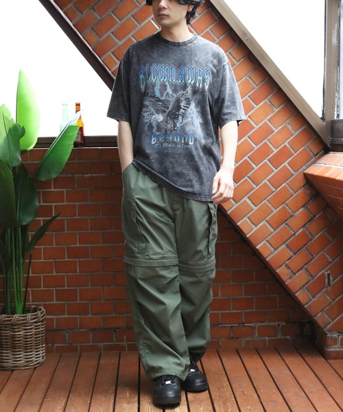 ８(eight)（エイト）の「グランジ加工ロックＴシャツ（Tシャツ/カットソー・メンズ・ブラック系その他/ブラック系その他2/ブラック系その他3/ライトグレー系1/ライトグレー系2/ブラウン系その他・MEDIUM/LARGE）」の12枚目の写真