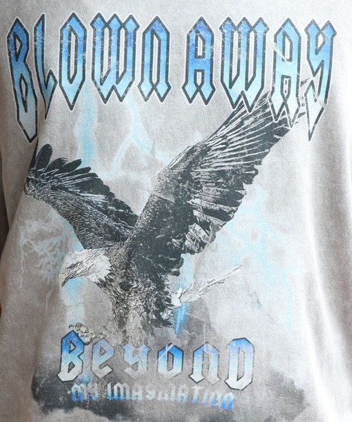 ８(eight)（エイト）の「グランジ加工ロックＴシャツ（Tシャツ/カットソー・メンズ・ブラック系その他/ブラック系その他2/ブラック系その他3/ライトグレー系1/ライトグレー系2/ブラウン系その他・MEDIUM/LARGE）」の18枚目の写真