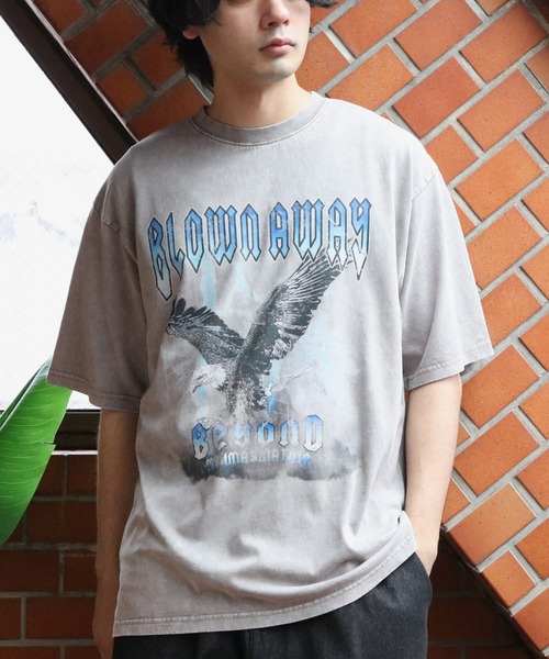 グランジ加工ロックTシャツ（Tシャツ/カットソー）｜8(eight