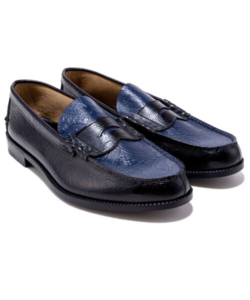 靴 The Kenford Fineshoes EMBOSSED LOAFERS THE KENFORD FINESHOES Official Mail Order MENS EMBOSSED