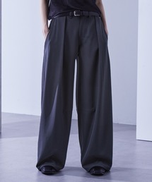 Loose/ルース（ルース）の「ドレープ バギーワイドタックスラックス（スラックス）」