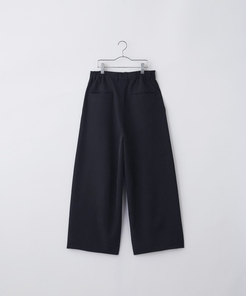 00s Papas キュプラ 2タック スラックス 光沢 ドレープ バギー 00s レーヨン グレンチェック タック スラックス ドレープ 光沢