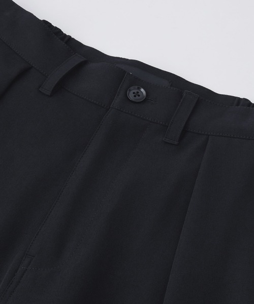 Loose/ルース(ルース)の「ドレープ バギーワイドタックスラックス(スラックス・メンズ・チャコールグレー/ブラック・XS/S/M/L)」の7枚目の写真