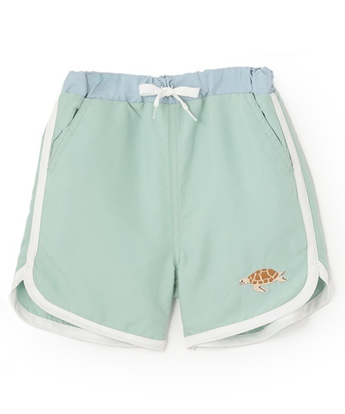 petitmain『ワンポイント刺しゅうスイムパンツ』