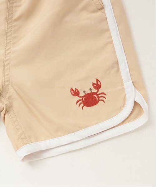 petitmain『ワンポイント刺しゅうスイムパンツ』