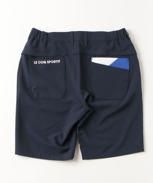 ALPEN / SPORTS DEPO SELECT(アルペンスポーツデポセレクト)の「ルコックスポルティフ ゴルフ ルコックゴルフ_サンスクリーンハーフパンツ(その他パンツ・メンズ・ネイビー/ホワイト・M/L/LL/3L)」の4枚目の写真