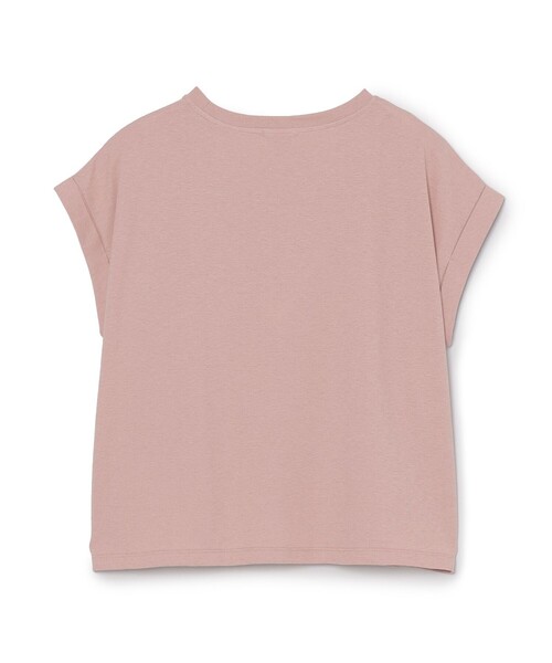 MACKINTOSH PHILOSOPHY（ﾏｯｷﾝﾄｯｼｭ ﾌｨﾛｿﾌｨｰ）の「リネンミックスドルマンT（Tシャツ/カットソー・レディース・ブラック/オフホワイト/ブルー/ピンク系その他2/ベージュ系その他5/ライトブルー/グリーン・38）」の8枚目の写真