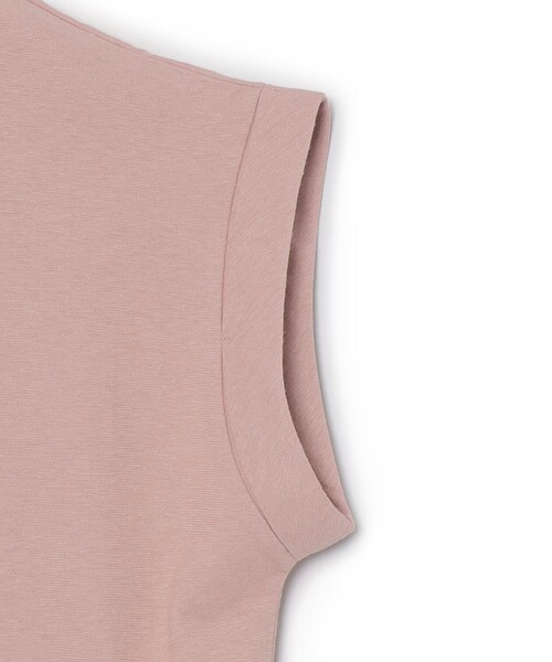 MACKINTOSH PHILOSOPHY（ﾏｯｷﾝﾄｯｼｭ ﾌｨﾛｿﾌｨｰ）の「リネンミックスドルマンT（Tシャツ/カットソー・レディース・ブラック/オフホワイト/ブルー/ピンク系その他2/ベージュ系その他5/ライトブルー/グリーン・38）」の14枚目の写真