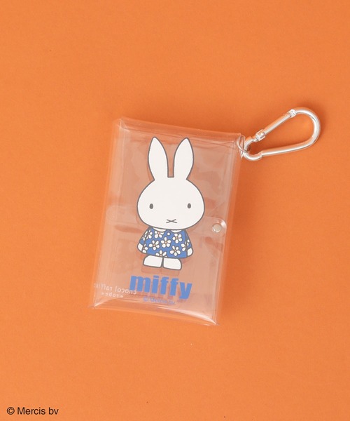 Miffy( ミッフィー)の「miffy/PVCポーチ(ポーチ・レディース・クリア・FREE)」の1枚目の写真