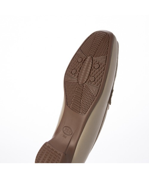 Atelier（アトリエ）の「【3E】【レイン対応】ステッチベルトローファーモカシンシューズ（ローファー・レディース・ダークブラウン/ベージュ/ブラック・24.5cm/24cm/23.5cm/23cm/22.5cm/22cm）」の15枚目の写真