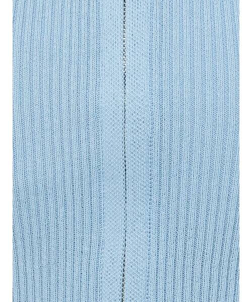 EVRIS(エヴリス)の「フロントジップハーフスリーブオフショルトップス(Tシャツ/カットソー・レディース・ブラック/ブルー/レッド/ホワイト・FREE)」の10枚目の写真