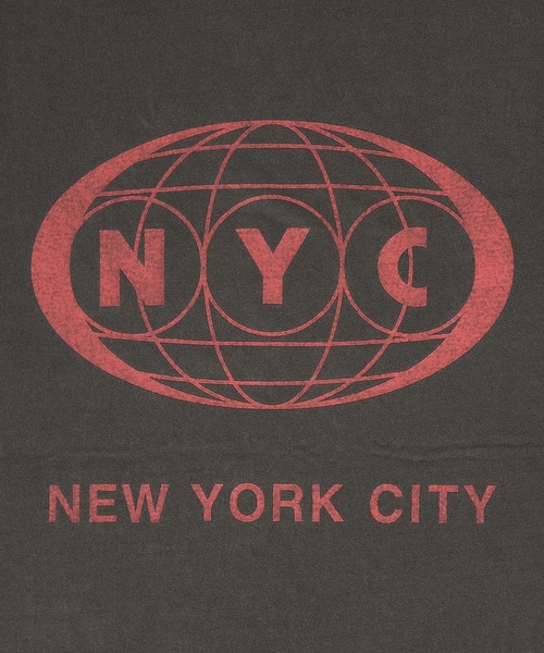 a.p.o.v.（エーピーオービー）の「a.p.o.v. NYCプリントピグメントオーバーサイズTシャツ（Tシャツ/カットソー・メンズ・チャコール/グレー・ONESIZE）」の4枚目の写真