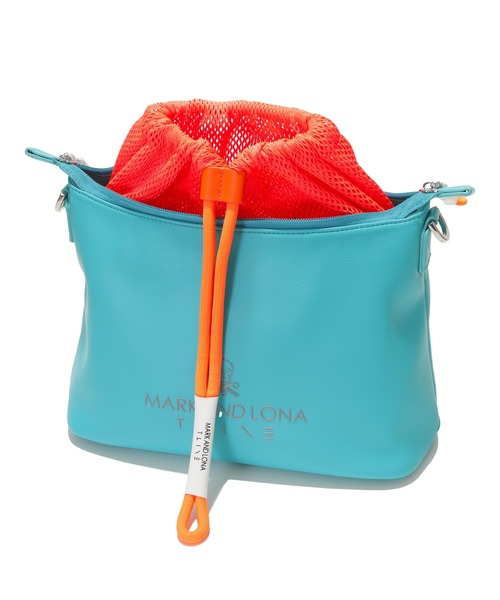 MARK & LONA(マークアンドロナ)の「VIta Sling Bag(ショルダーバッグ・レディース・ホワイト/ブラック/エメラルドブルー・FREE)」の10枚目の写真