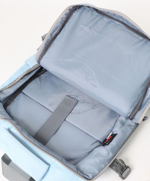 VIBGYOR（ヴィブジョー）の「LESRIRE/トラベルリュック L9200（バックパック/リュック・レディース・グレー/ブルー/ブラック/アイボリー/パープル/グリーン・FREE）」の17枚目の写真