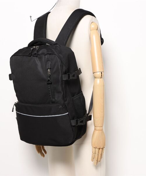 VIBGYOR（ヴィブジョー）の「LESRIRE/トラベルリュック L9200（バックパック/リュック・レディース・グレー/ブルー/ブラック/アイボリー/パープル/グリーン・FREE）」の20枚目の写真