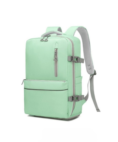 VIBGYOR（ヴィブジョー）の「LESRIRE/トラベルリュック L9200（バックパック/リュック・レディース・グレー/ブルー/ブラック/アイボリー/パープル/グリーン・FREE）」の9枚目の写真