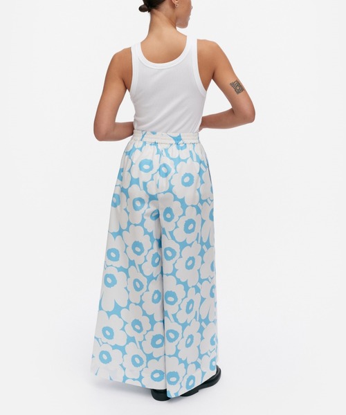 marimekko(マリメッコ)の「Sh Kohti Unikko / trousers(その他パンツ・レディース・ライトブルー・SMALL/MEDIUM/LARGE/X-SMALL)」の3枚目の写真