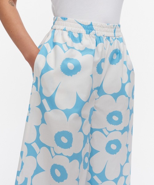marimekko(マリメッコ)の「Sh Kohti Unikko / trousers(その他パンツ・レディース・ライトブルー・SMALL/MEDIUM/LARGE/X-SMALL)」の4枚目の写真