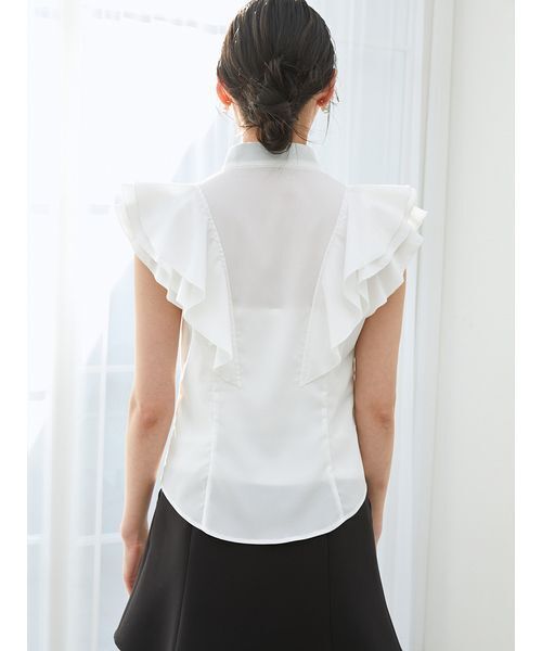 SNIDEL フリルボウタイブラウス SNIDEL｜フリルボウタイブラウス | Rakuten Fashion(楽天