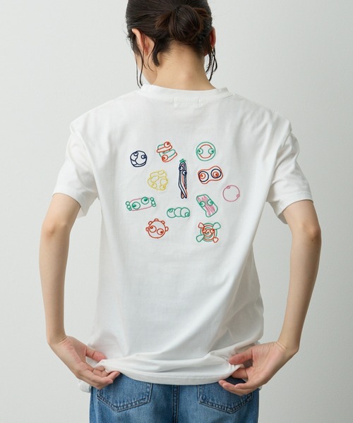 セール】ニンジンくん刺繍入り半袖T（Tシャツ/カットソー）｜Lipoy