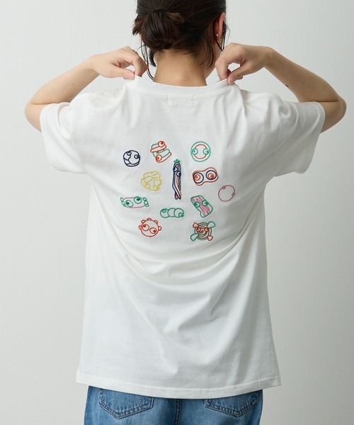 セール】ニンジンくん刺繍入り半袖T（Tシャツ/カットソー）｜Lipoy