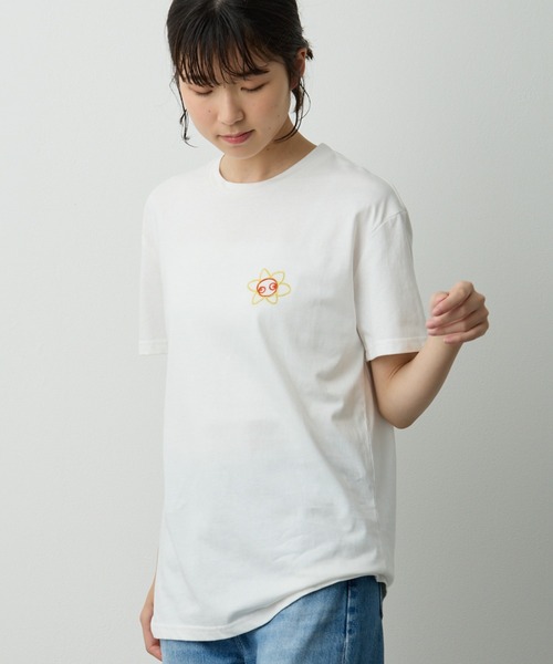 セール】ニンジンくん刺繍入り半袖T(Tシャツ/カットソー)|Lipoy セール】ニンジンくん刺繍入り半袖T(Tシャツ/カットソー)|Lipoy