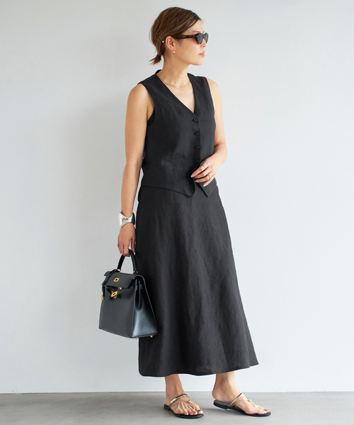 Deuxieme Classe
ALONPI アロンピ カシミア ストール Linen ベスト（ベスト）｜Deuxieme Classe（ドゥーズィエム