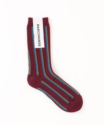 MARCOMONDE（マルコモンド）の「【MARCOMONDE】Turkey pattern ストライプソックス（ソックス/靴下）」