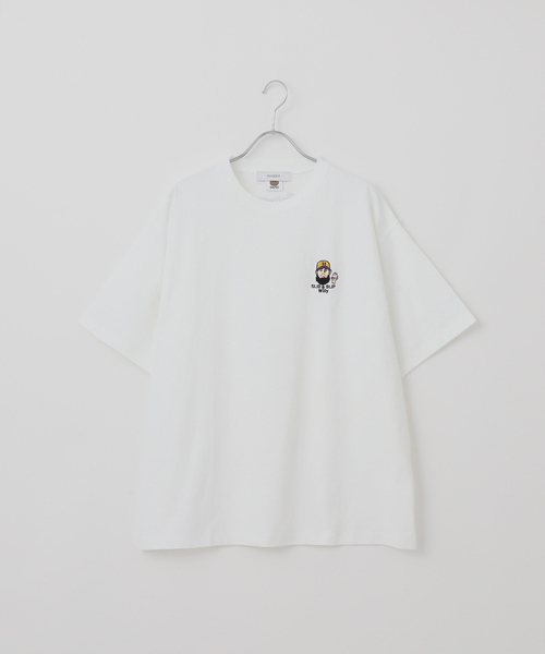 ベースボール モジャ サガラ刺繍 半袖Tシャツ（Tシャツ