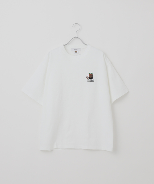 ベースボール モジャ サガラ刺繍 半袖Tシャツ（Tシャツ
