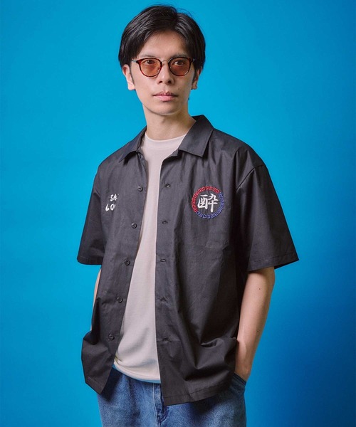 JACKROSE(ジャックローズ)の「YOIDORE 酒愛好家 シャツ(シャツ/ブラウス・メンズ・ブラック・M/L/XL)」の8枚目の写真
