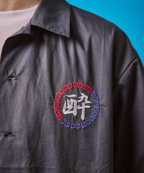 JACKROSE(ジャックローズ)の「YOIDORE 酒愛好家 シャツ(シャツ/ブラウス・メンズ・ブラック・M/L/XL)」の5枚目の写真
