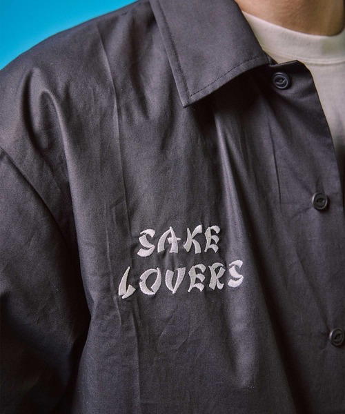 JACKROSE(ジャックローズ)の「YOIDORE 酒愛好家 シャツ(シャツ/ブラウス・メンズ・ブラック・M/L/XL)」の4枚目の写真