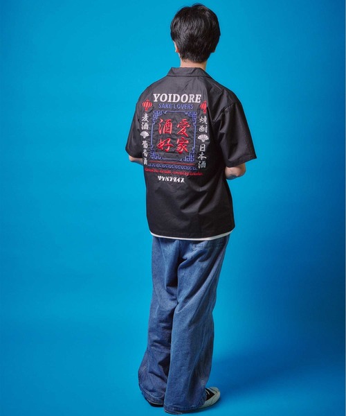 JACKROSE(ジャックローズ)の「YOIDORE 酒愛好家 シャツ(シャツ/ブラウス・メンズ・ブラック・M/L/XL)」の14枚目の写真