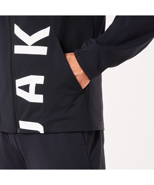 OAKLEY（オークリー）の「オークリー ENHANCE TECH JERSEY JACKET 14.7/ジャージ・ジャケット/スポーツ・トレーニング/ 吸汗速乾 / MENS / メンズ / OAKLEY（ジャージ・メンズ・ホワイト/ブラック/ネイビー・XS/XL/S/M/L）」の12枚目の写真