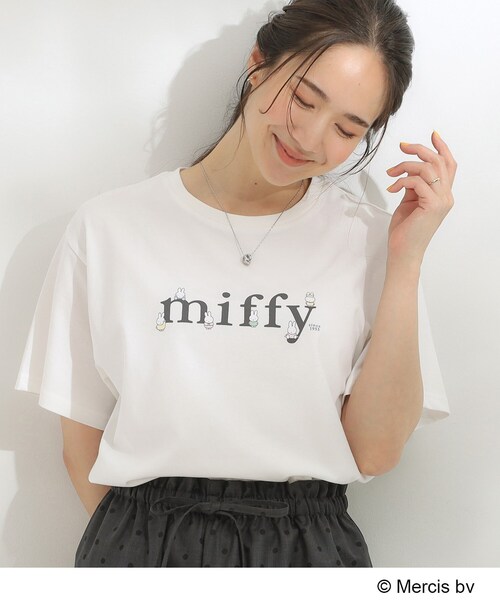 セール】【miffy】グラフィックTシャツ（Tシャツ/カットソー