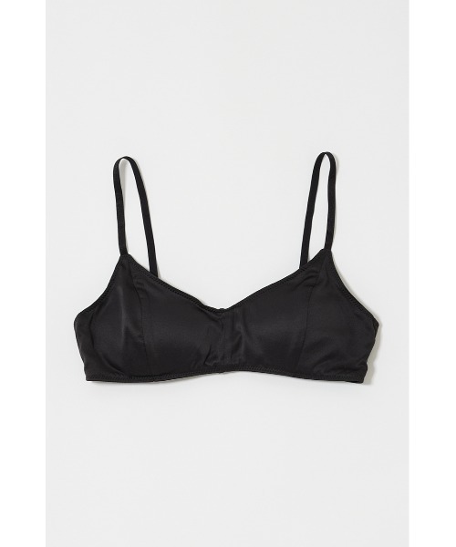 MOUSSY（マウジー）の「SATIN ブラ（ブラジャー・レディース・アイボリー/ブラック・FREE）」の8枚目の写真