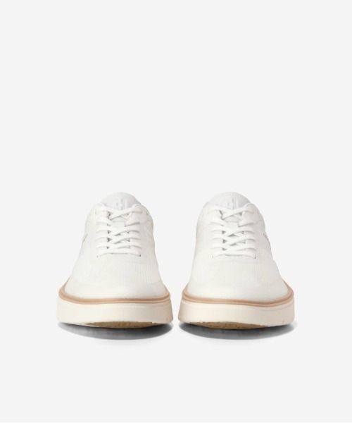 COLE HAAN(コールハーン)の「グランドプロ フェザーアーク バイクトゥ スティッチライト mens(スニーカー・メンズ・ホワイト・8/8.5/9/9.5/11.5/12/7/7.5/10.5/11)」の2枚目の写真