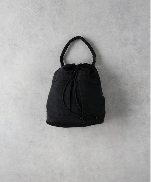 Right-on（ライトオン）の「【HONEYSUCKLE ROSE】巾着ショルダー（ショルダーバッグ・レディース・ブラック/オフホワイト/ピンク・ONE SIZE）」の2枚目の写真