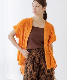 Elura | ボイルギャザーブラウス/321639(シャツ/ブラウス)