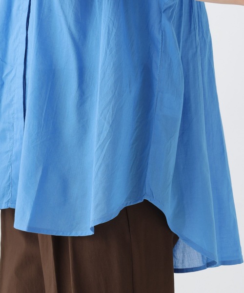 Elura（エルーラ）の「ボイルギャザーブラウス/321639（シャツ/ブラウス・レディース・ブルー/ライトイエロー/ブラック/オレンジ・FREE）」の15枚目の写真