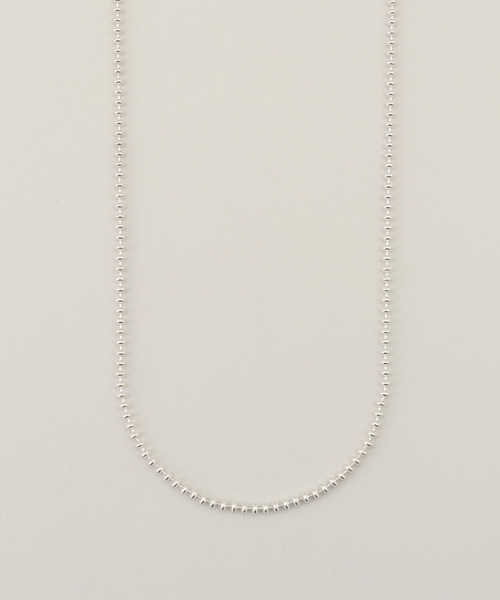 Garden of Eden（ガーデンオブエデン）の「【GARDEN OF EDEN/ガーデン オブ エデン】OVAL BALL CHAIN NECKLACE（ネックレス・レディース・シルバー・FREE）」の8枚目の写真