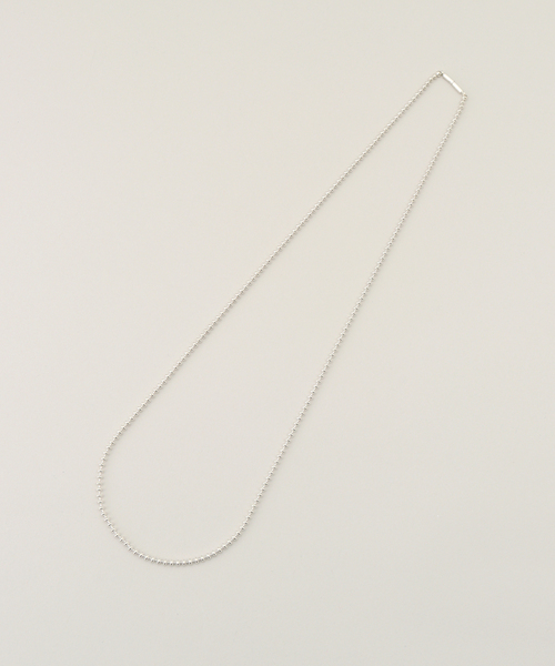 Garden of Eden（ガーデンオブエデン）の「【GARDEN OF EDEN/ガーデン オブ エデン】OVAL BALL CHAIN NECKLACE（ネックレス・レディース・シルバー・FREE）」の7枚目の写真