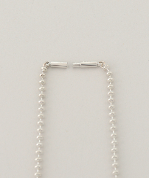 Garden of Eden（ガーデンオブエデン）の「【GARDEN OF EDEN/ガーデン オブ エデン】OVAL BALL CHAIN NECKLACE（ネックレス・レディース・シルバー・FREE）」の5枚目の写真