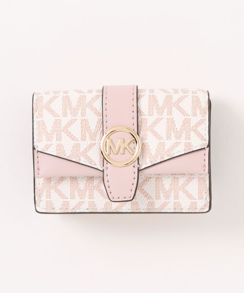 即日発送 ★Michael Kors★ GREENWICH 三つ折り ウォレット セール】GREENWICH XS FLAP TRIFOLD ウォレット（財布