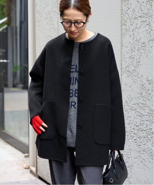 ≪WEB限定追加≫ハミルトンリバークルーネックコート（ノー