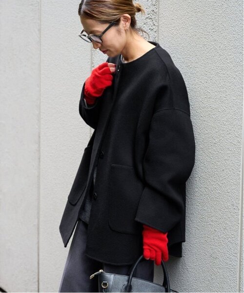 ≪WEB限定追加≫ハミルトンリバークルーネックコート（ノー