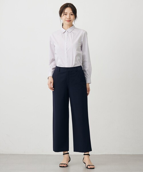 J.PRESS(ジェイプレス)の「BEZ ドビーストライプ シャツカラー ブラウス(シャツ/ブラウス・レディース・サックスブルー系1/ピンク系1/ネイビー系1・T13/T15)」の17枚目の写真